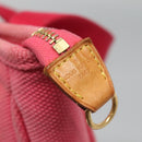 LOUIS VUITTON Antigua Cabas PM Hand Bag Rouge Pink M40088 LV Auth bs25294-18