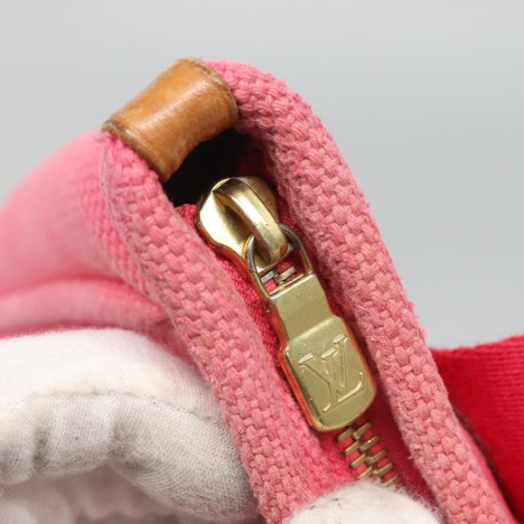 LOUIS VUITTON Antigua Cabas PM Hand Bag Rouge Pink M40088 LV Auth bs25294