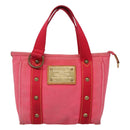 LOUIS VUITTON Antigua Cabas PM Hand Bag Rouge Pink M40088 LV Auth bs25294-13