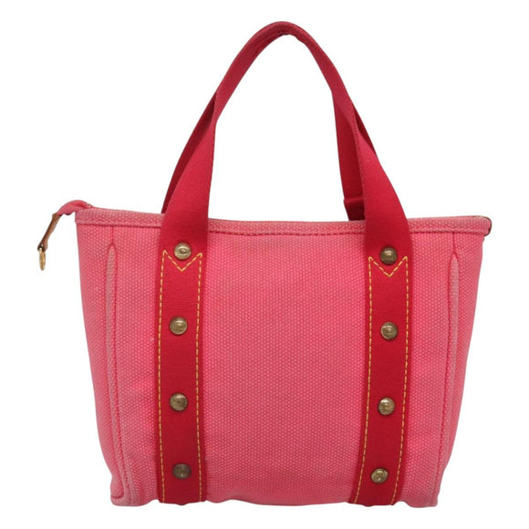 LOUIS VUITTON Antigua Cabas PM Hand Bag Rouge Pink M40088 LV Auth bs25294