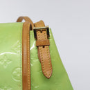 LOUIS VUITTON Monogram Vernis Biscayne Bay GM Bag Peppermint LV Auth bs25295-9