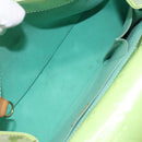 LOUIS VUITTON Monogram Vernis Biscayne Bay GM Bag Peppermint LV Auth bs25295-11