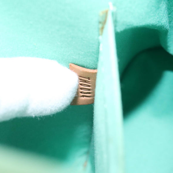 LOUIS VUITTON Monogram Vernis Biscayne Bay GM Bag Peppermint LV Auth bs25295