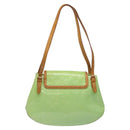 LOUIS VUITTON Monogram Vernis Biscayne Bay GM Bag Peppermint LV Auth bs25295-2