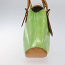 LOUIS VUITTON Monogram Vernis Biscayne Bay GM Bag Peppermint LV Auth bs25295-4