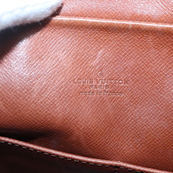 LOUIS VUITTON Monogram Compiegne 28 Clutch Bag M51845 LV Auth bs25306