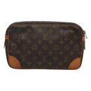 LOUIS VUITTON Monogram Compiegne 28 Clutch Bag M51845 LV Auth bs25306-2