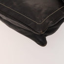 BALLY Shoulder Bag Leather Brown Auth bs25320-14