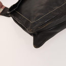 BALLY Shoulder Bag Leather Brown Auth bs25320-15