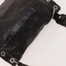 BALLY Shoulder Bag Leather Brown Auth bs25320-6