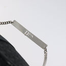 Christian Dior Trotter Canvas Vanity Pouch Black Silver Auth bs25322-14