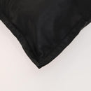 BURBERRY Shoulder Bag Leather Black Gold Auth bs25324-14