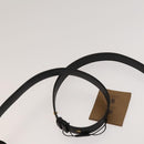 BURBERRY Shoulder Bag Leather Black Gold Auth bs25324-8