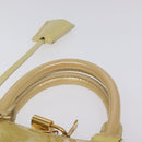 LOUIS VUITTON Monogram Vernis Alma PM Hand Bag Broncorail M91445 LV Auth bs25326-8