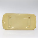 LOUIS VUITTON Monogram Vernis Alma PM Hand Bag Broncorail M91445 LV Auth bs25326-9
