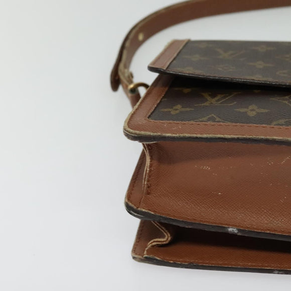 LOUIS VUITTON Monogram Raspail Shoulder Bag M51372 LV Auth bs25331