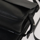 LOUIS VUITTON Naxos Stelios Shoulder Bag Leather Black M94205 LV Auth bs25333-9