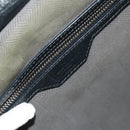 LOUIS VUITTON Naxos Stelios Shoulder Bag Leather Black M94205 LV Auth bs25333-21