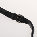 LOUIS VUITTON Naxos Stelios Shoulder Bag Leather Black M94205 LV Auth bs25333-8