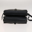 LOUIS VUITTON Naxos Stelios Shoulder Bag Leather Black M94205 LV Auth bs25333-5