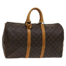 LOUIS VUITTON Monogram Keepall 45 Boston Bag M41428 LV Auth bs25353-1