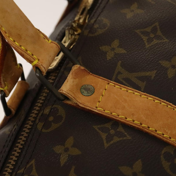 LOUIS VUITTON Monogram Keepall 45 Boston Bag M41428 LV Auth bs25353