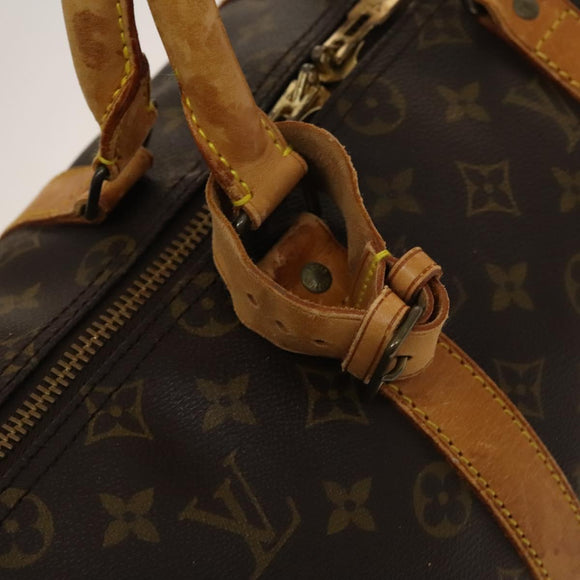 LOUIS VUITTON Monogram Keepall 45 Boston Bag M41428 LV Auth bs25353
