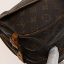 LOUIS VUITTON Monogram Saumur 30 Shoulder Bag M42256 LV Auth bs25355-18
