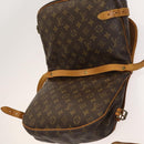 LOUIS VUITTON Monogram Saumur 30 Shoulder Bag M42256 LV Auth bs25355-20
