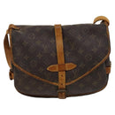 LOUIS VUITTON Monogram Saumur 30 Shoulder Bag M42256 LV Auth bs25355-13