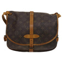 LOUIS VUITTON Monogram Saumur 30 Shoulder Bag M42256 LV Auth bs25355-2