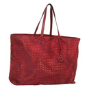 BOTTEGA VENETA Tote Bag Nylon Red Auth bs25362-1