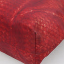 BOTTEGA VENETA Tote Bag Nylon Red Auth bs25362-15