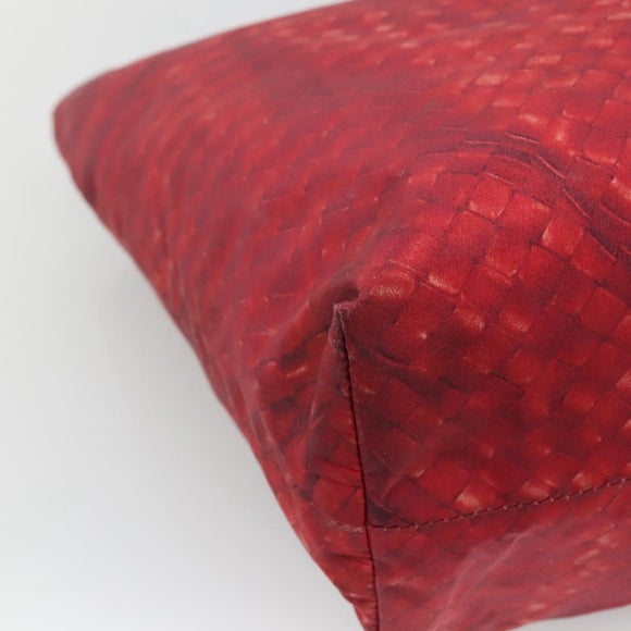BOTTEGA VENETA Tote Bag Nylon Red Auth bs25362