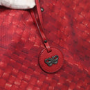 BOTTEGA VENETA Tote Bag Nylon Red Auth bs25362-10