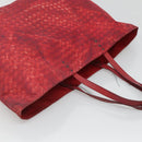 BOTTEGA VENETA Tote Bag Nylon Red Auth bs25362-6