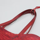 BOTTEGA VENETA Tote Bag Nylon Red Auth bs25362-8
