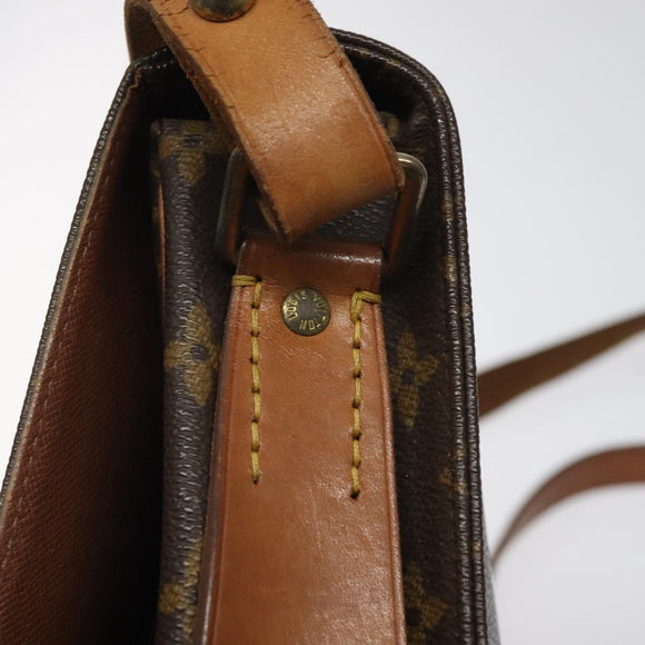 LOUIS VUITTON Monogram Cartouchiere GM Shoulder Bag M51252 LV Auth bs25368