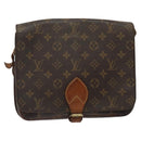 LOUIS VUITTON Monogram Cartouchiere GM Shoulder Bag M51252 LV Auth bs25368-13