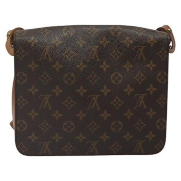 LOUIS VUITTON Monogram Cartouchiere GM Shoulder Bag M51252 LV Auth bs25368 - 0