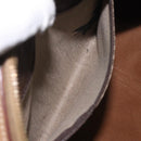 CELINE Macadam Canvas Hand Bag PVC Leather Brown Gold Auth bs25372-20