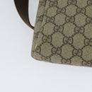 GUCCI GG Supreme Shoulder Bag PVC Beige Gold 223666 Auth bs25373-12