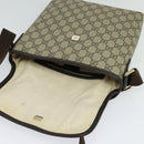 GUCCI GG Supreme Shoulder Bag PVC Beige Gold 223666 Auth bs25373-14