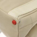 CHANEL Hand Bag Canvas Beige CC Auth bs25378-15