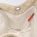 CHANEL Hand Bag Canvas Beige CC Auth bs25378-20