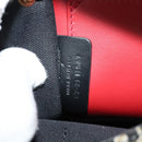 Salvatore Ferragamo Gancini Backpack PVC Leather Beige Gold Auth bs25390-21