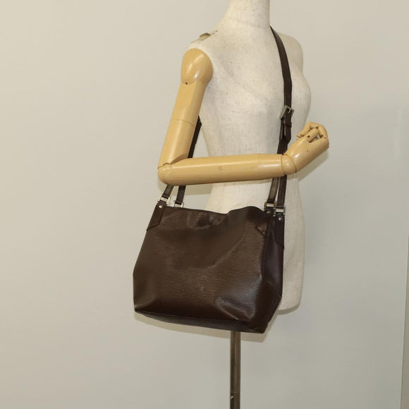 LOUIS VUITTON Epi Mandala MM Shoulder Bag Mocha M5889D LV Auth bs25416