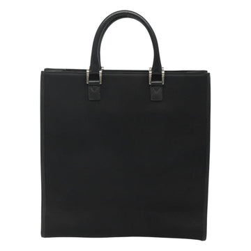 BURBERRY Hand Bag Nylon Black Silver Auth bs25429 - 0