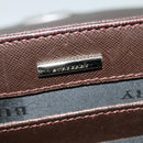 BURBERRY Business Bag Leather Brown Auth bs25430-18