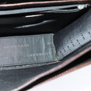 BURBERRY Business Bag Leather Brown Auth bs25430-19